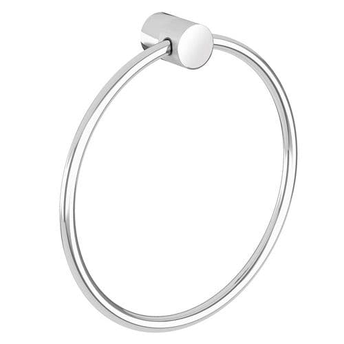 Hib Zepto Chrome Towel Ring ACZECH03
