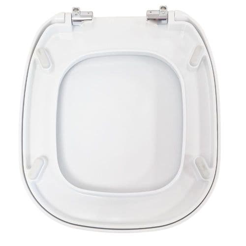 Hidra Dial Mini Soft Close Toilet Seat & Cover White DLYZ