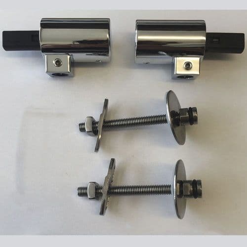 Hidra Dial Soft Close Toilet Seat Hinge Set 04020400
