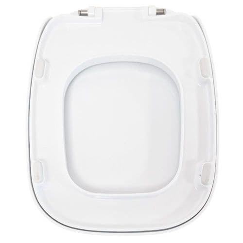 Hidra Dial Standard Close Toilet Seat & Cover White DLX