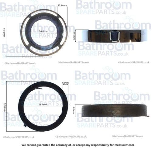 Hudson Reed Helix Flanges SPK01