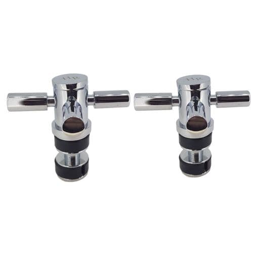 Hudson Reed Tec Bath Cross Head Handles Pair SP350