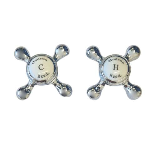 Hudson Reed Topaz Cross Head Handles LVR002