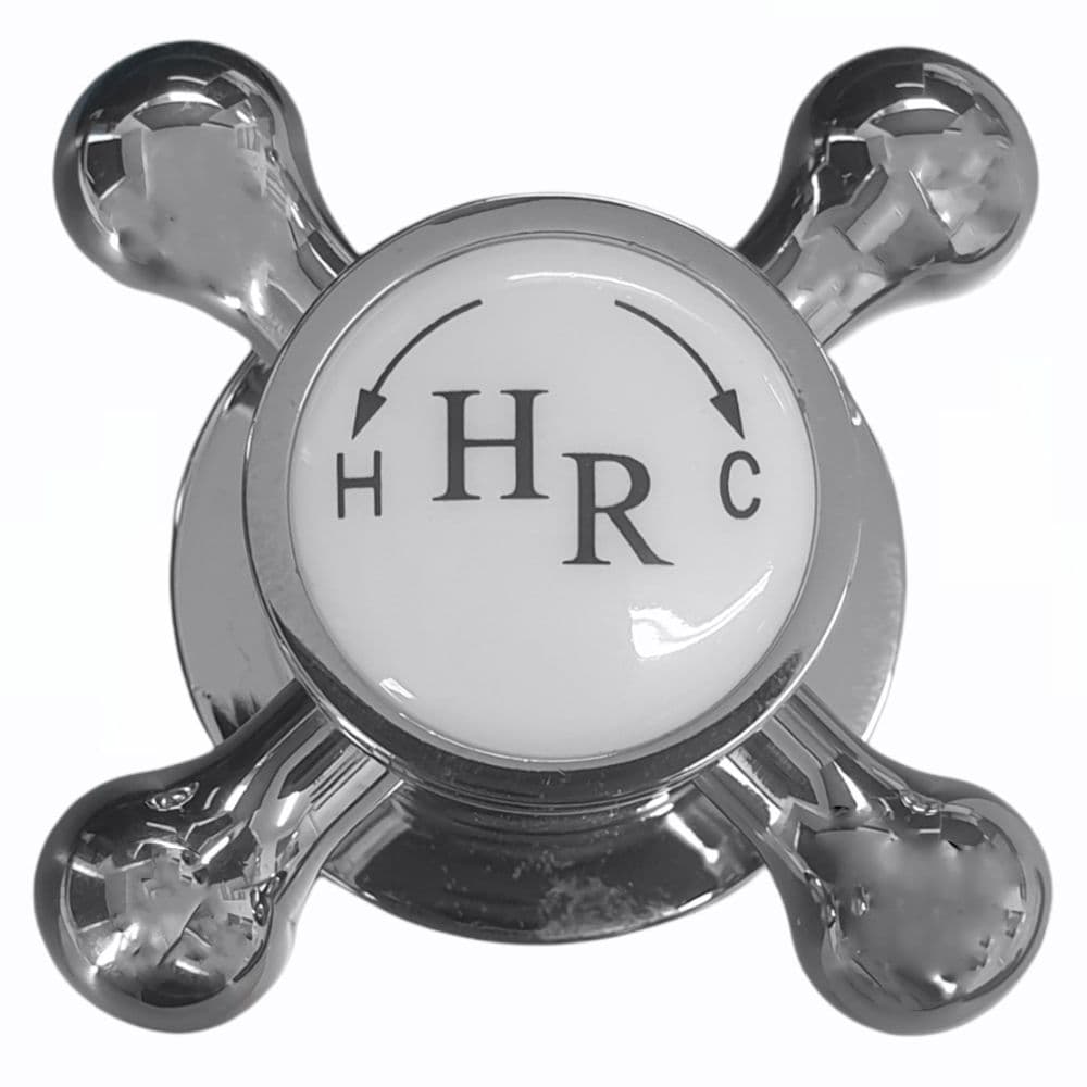 Hudson Reed White Topaz Crosshead Handle VH013
