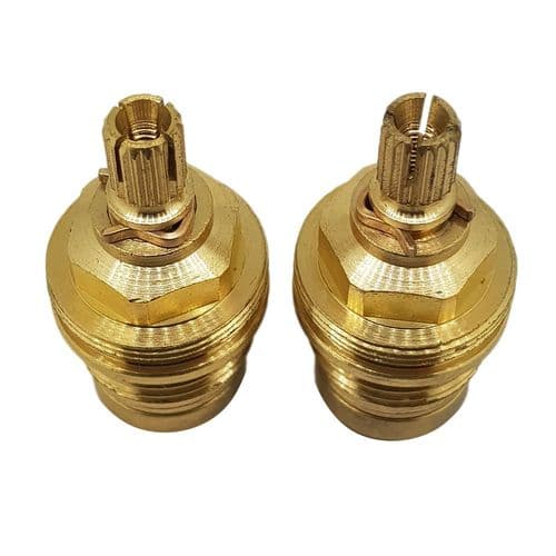 Ideal Standard 1/2 inch I-S Rubber Valve Headwork - Pair E800267