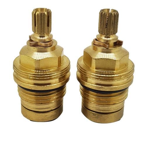 Ideal Standard 1/2 inch I-S Rubber Valve Headwork - Pair E800267