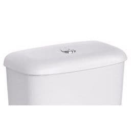 Ideal Standard Alto Button Operated Toilet Cistern lid - White E752101
