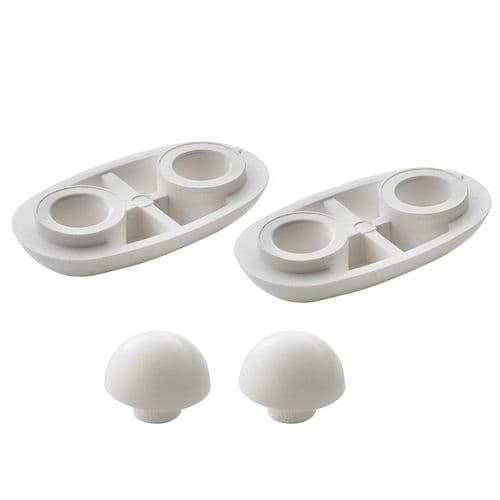 Ideal Standard Alto Seat Cover Buffer Set Mk2 - post 2010 Only EV35267