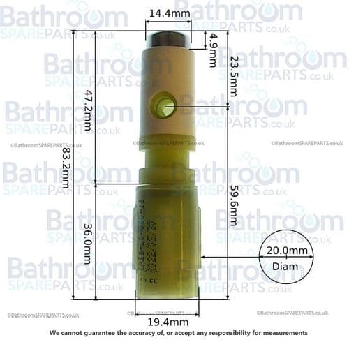 Ideal Standard Concept Space Damper Set Post June 2019 EW01767