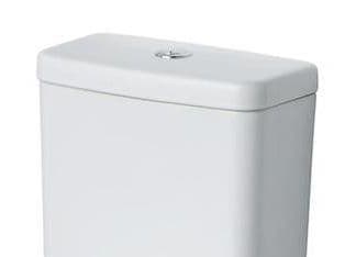 Ideal Standard Create Edge / Square Button Operated Cistern Lid White - White E301901
