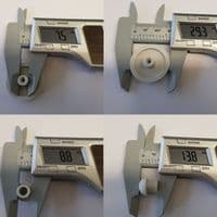 Ideal Standard Cresta Seat Buffers White K779801