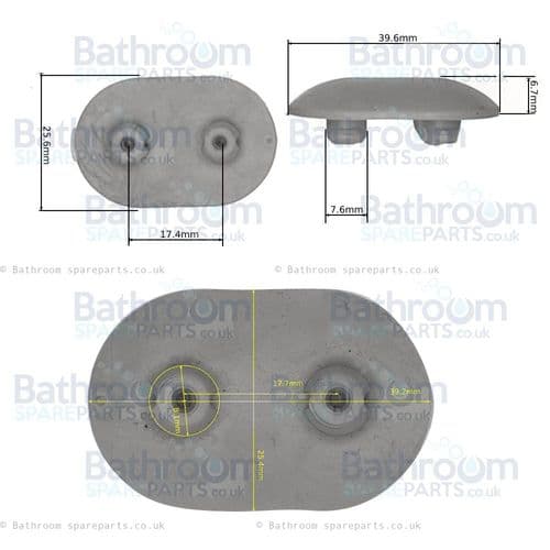 Ideal Standard Deep Buffer For E7091 Space Seat EV33667