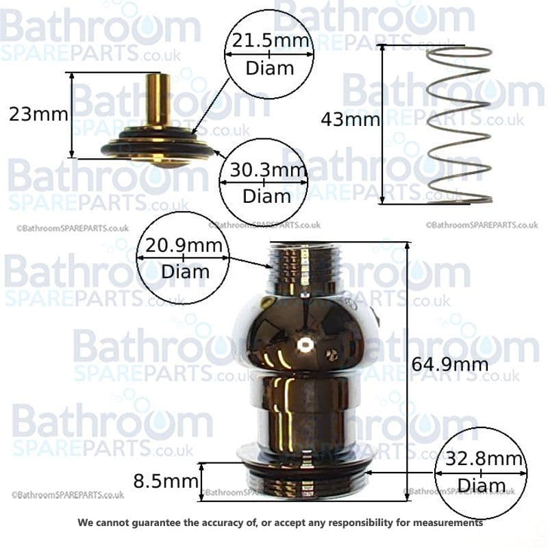 Ideal Standard diverter - Chrome S961333AA