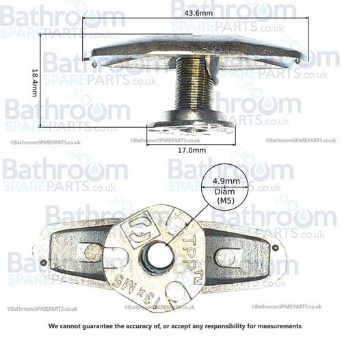 Ideal Standard Expansion Hinge Fitting EV26867