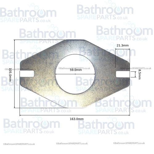 Ideal Standard Fixing Kit - 2inch Replaces E829667   SV91167