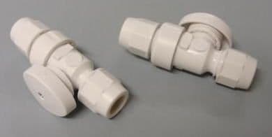 Ideal Standard Isovalve 15mm Plastic Servicing Valve With Outlet For Copper S900067