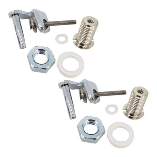 Ideal Standard MichelAngelo Toilet Seat Hinges Chrome K7105AA