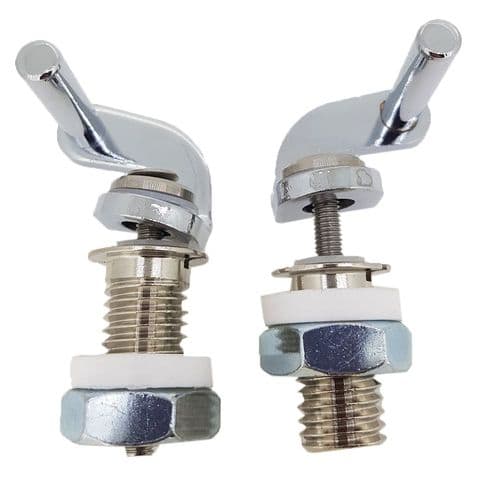 Ideal Standard MichelAngelo Toilet Seat Hinges Chrome K7105AA