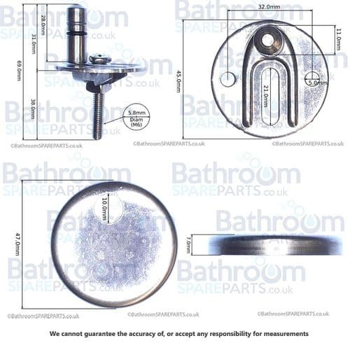 Ideal Standard New Style Concept / New Oracle Seat Hinges Soft Close EV287AA