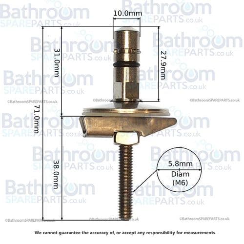 Ideal Standard Playa Soft Close Seat Hinge J4666BJ