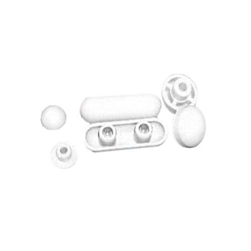 Ideal Standard Seystamed seat & cover buffers - set of 6 White E908267 DISCONTINUED