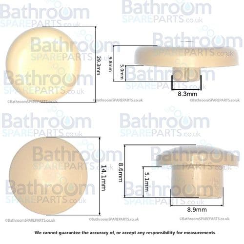 Ideal Standard Small + Buffer Kit White T623901