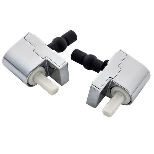 Ideal Standard Soft Close Della Toilet Seat Hinges ~ Chrome UV074AA