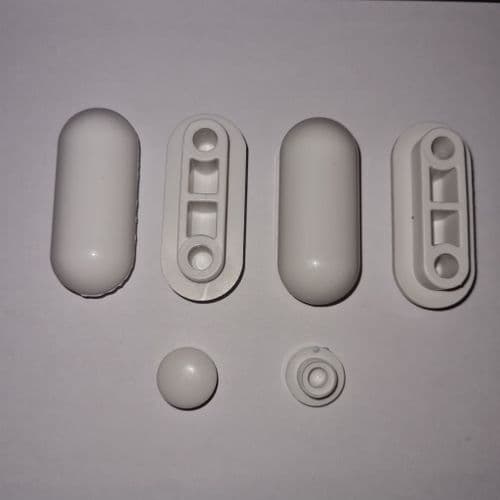 Ideal Standard Soft Mood Seat Buffers New Style White J476800