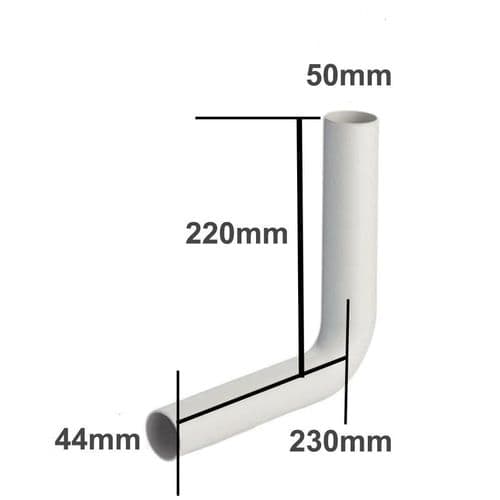 Ideal Standard Space Flush Bend Set 50mm x 44mm E4450AA