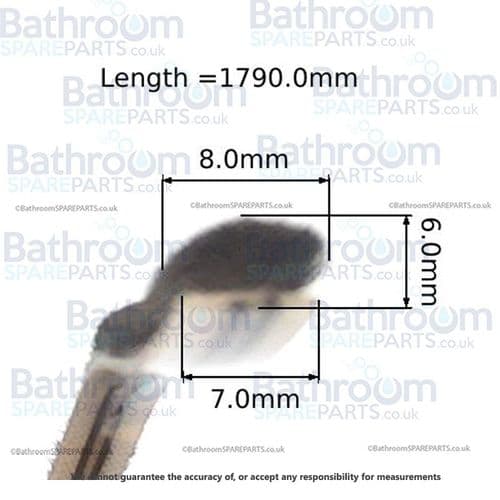 Ideal Standard Studio Flexible Seal Support for Profile Member ~ Old Style LV44667