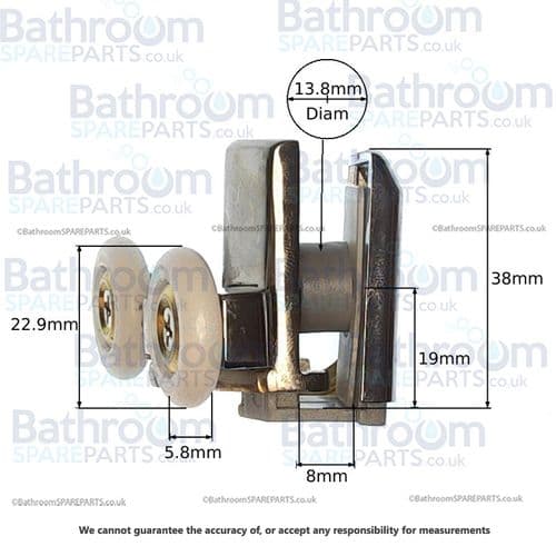Ideal Standard Synergy Bottom Wheel Assembly LV847AA