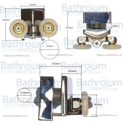 Ideal Standard Synergy Top Wheel Assembly LV846AA