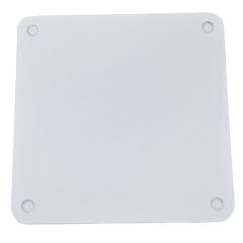 Ideal Standard Ultra Flat Evo Waste Cover Matt Silk White TR160FO