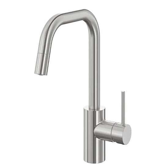 IKEA Almaren Stainless Steel Kitchen Mixer with Pull Out Spout 204.280.58