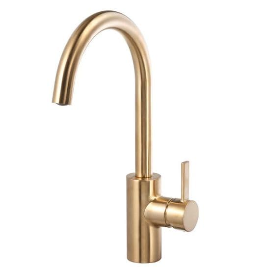 IKEA Delsjon Brass Kitchen Mixer Tap 404.780.47