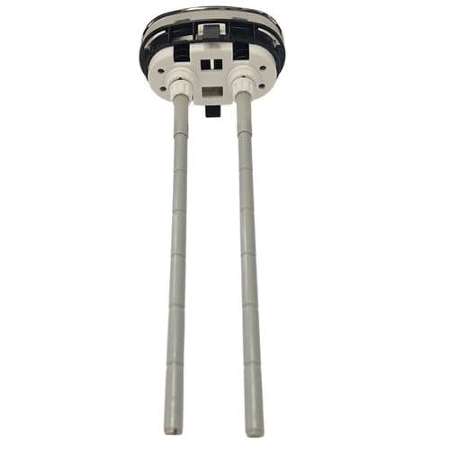 Impulse Oblong Dual Flush Toilet Flush Button Chrome EB692