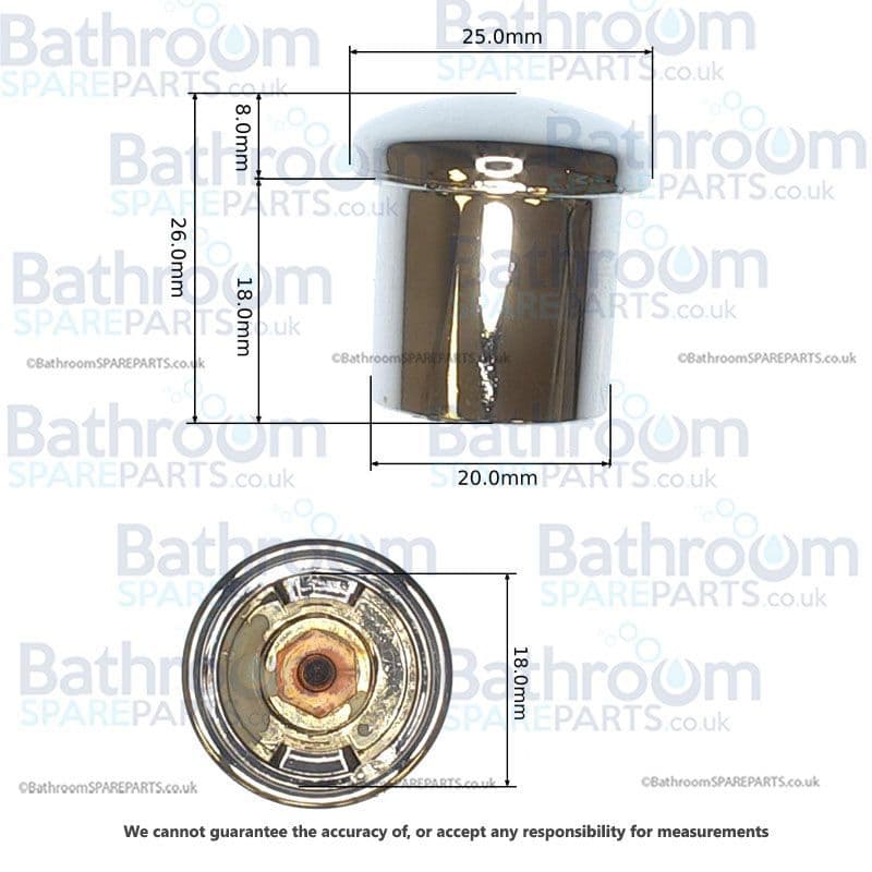 Inta Diverter Knob TR00012XX