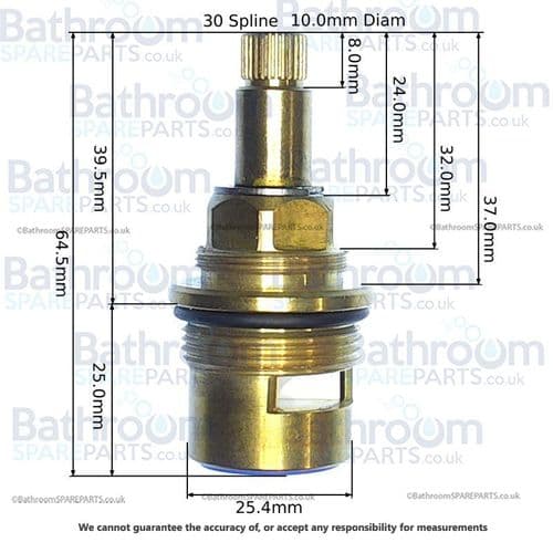 Jaquar Queen Clockwise Close Valve ZCQ-CHR-063