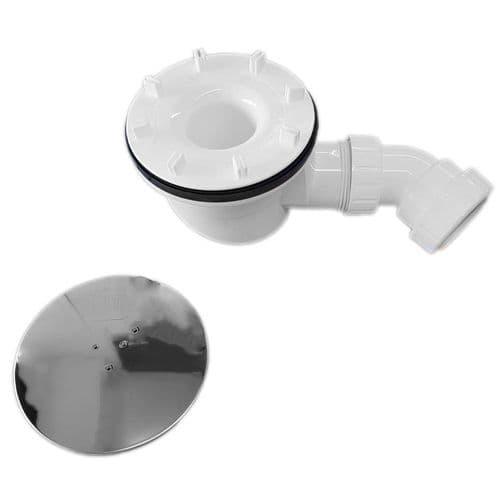 JT 90mm Shower Waste Chrome JT90