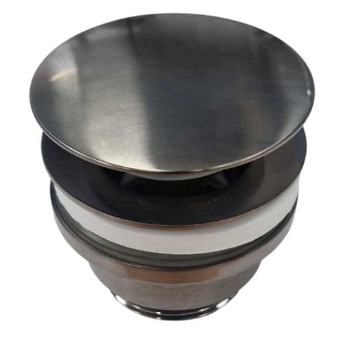 JTP V0S  Universal Click Clack  Brushed Black Basin Waste 27709SUNBBL