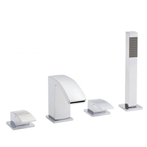 Kartell Flair 4 Hole Bath Shower Mixer Tap TAP006FL