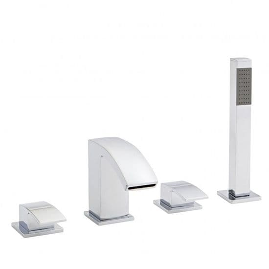 Kartell Flair 4 Hole Bath Shower Mixer Tap TAP006FL
