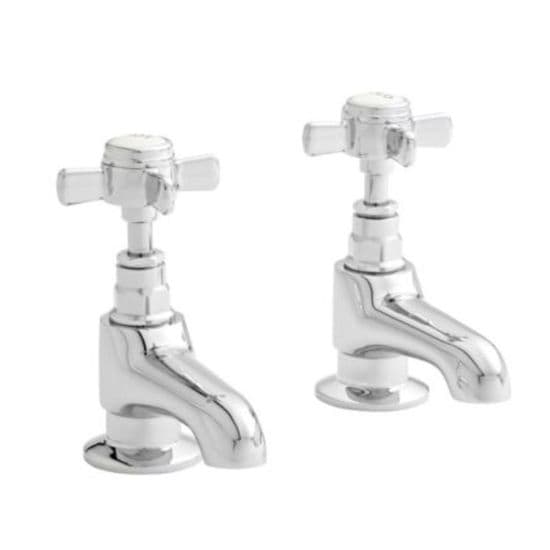 Kartell Klassique Pair Bath Pillar Taps TAP104KL