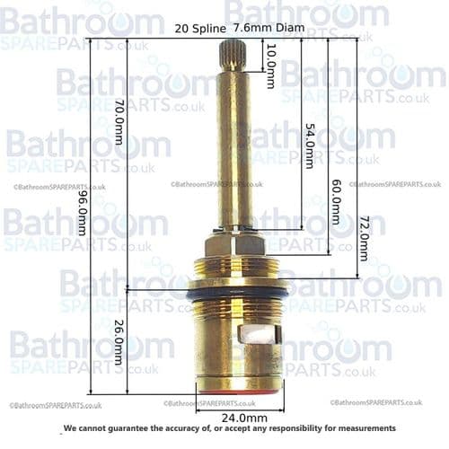 Kartell ON/OFF cartridge SPRSHOWER20