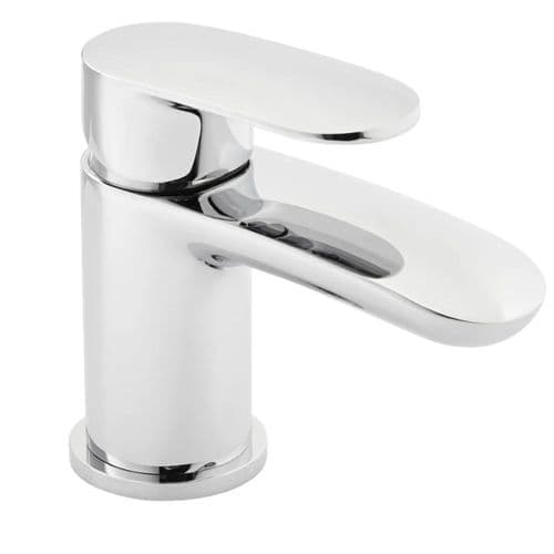 Kartell Verve Mini Mono Basin Mixer With Click Clack Waste TAP261VE