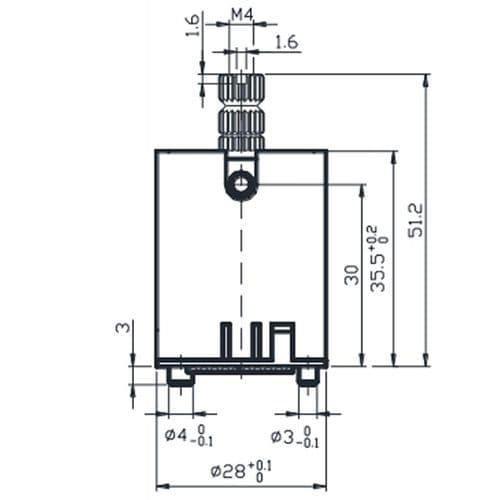 Kerox 28mm Shower Valve Diverter Mixer Cartridge KR-28