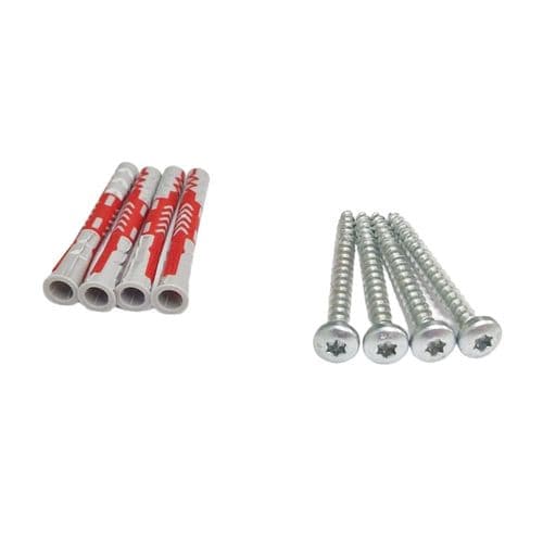 Keuco 4x Dowels and Screws 303826