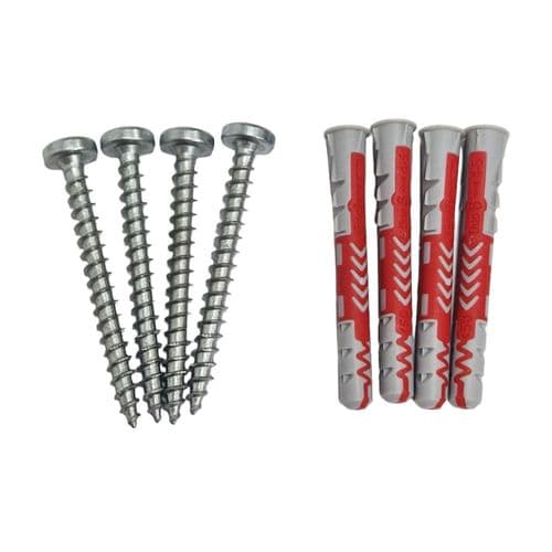 Keuco 4x Dowels and Screws 303826
