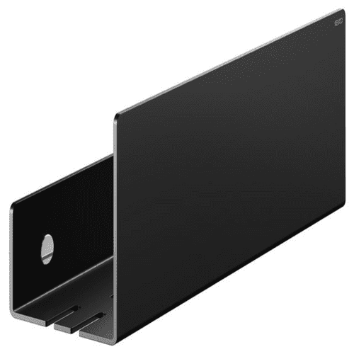 Keuco Black Matt Shower Shelf 24952370000