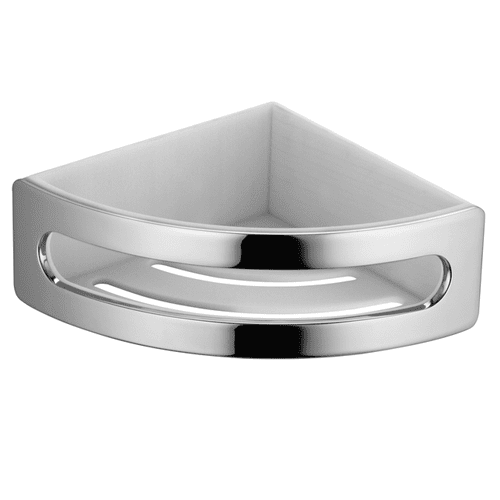 Keuco Chrome Anthracite Shower Basket For Corner Installation 11657010001